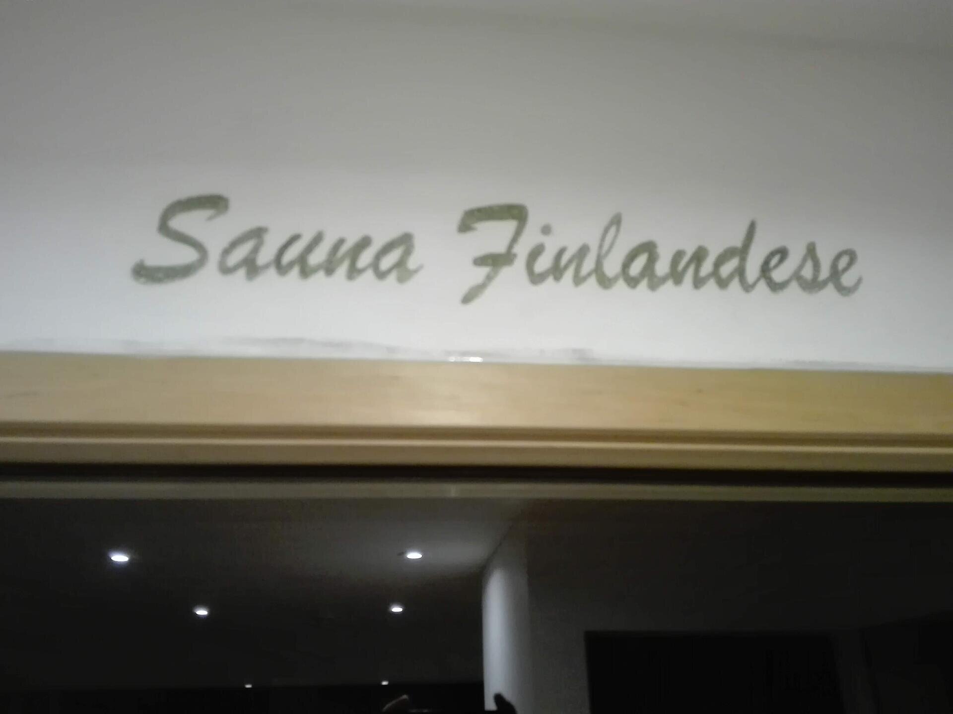 Sauna Finlandese
