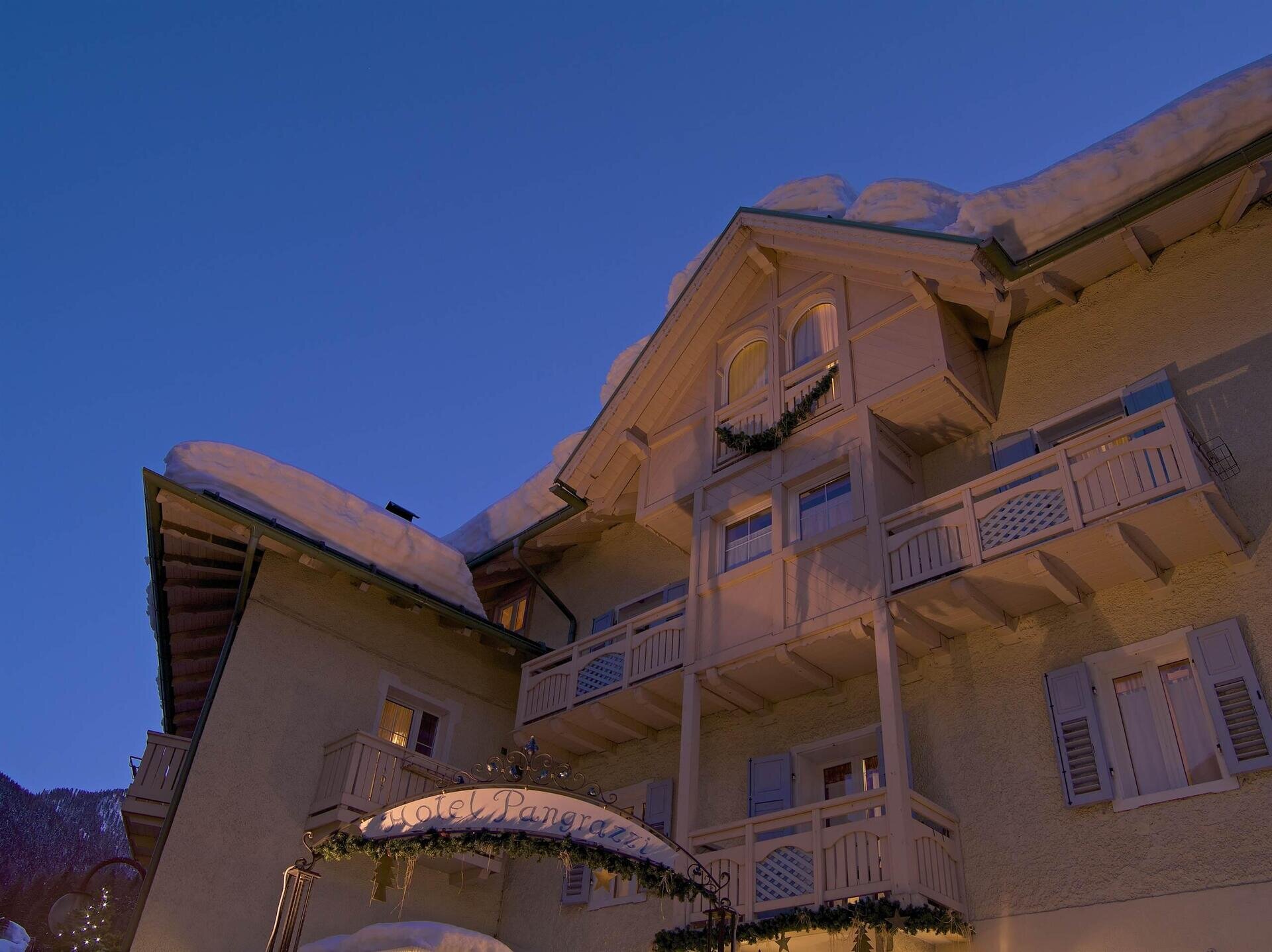 Facciata Hotel Inverno