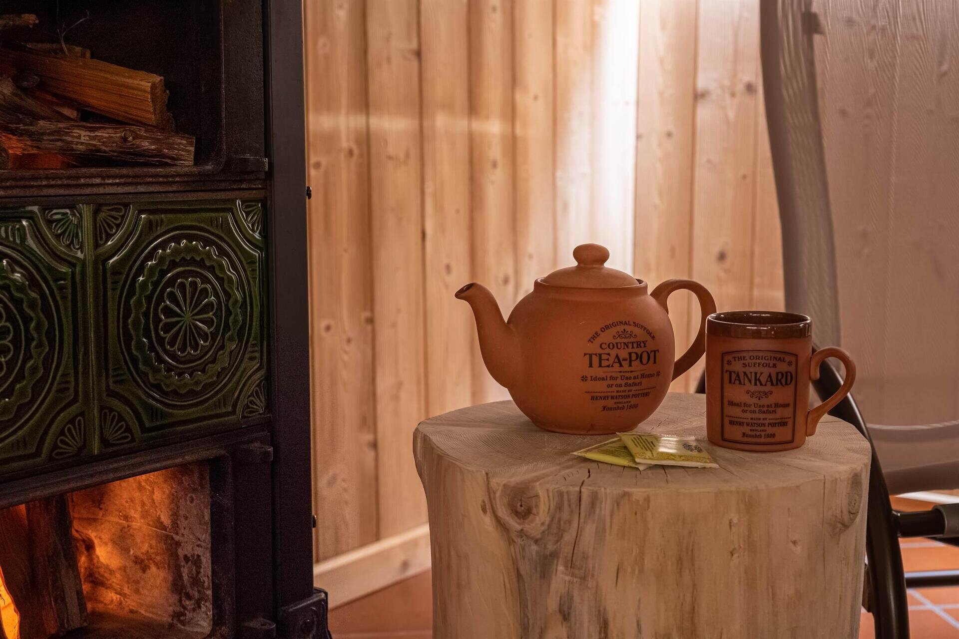 Angolo Relax con Stufa a Olle